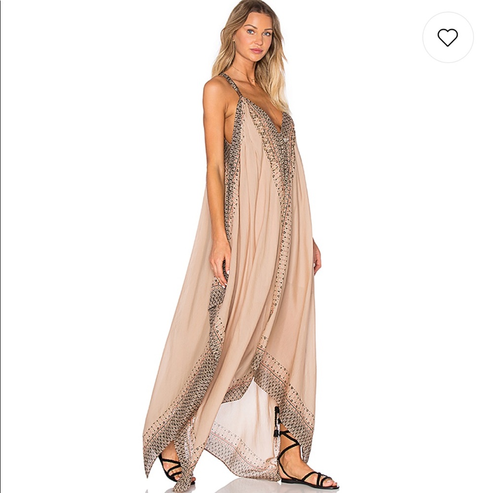 NWT Free People Merida printed maxi dress XS